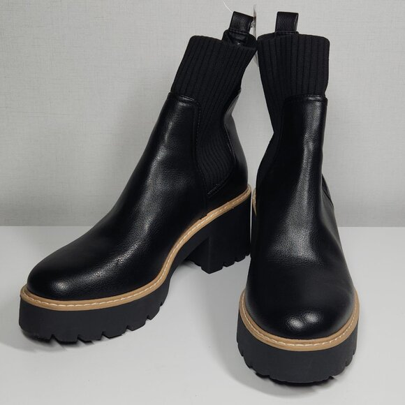 Dolce Vita Shoes - Dolce Vita Trooper Platform Chelsea Boots Women's Size 10 Black